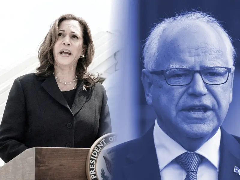 Kamala Harris elige a Tim Walz como su candidato vicepresidencial 