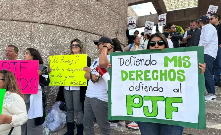 Arranca paro nacional de los trabajadores del Poder Judicial