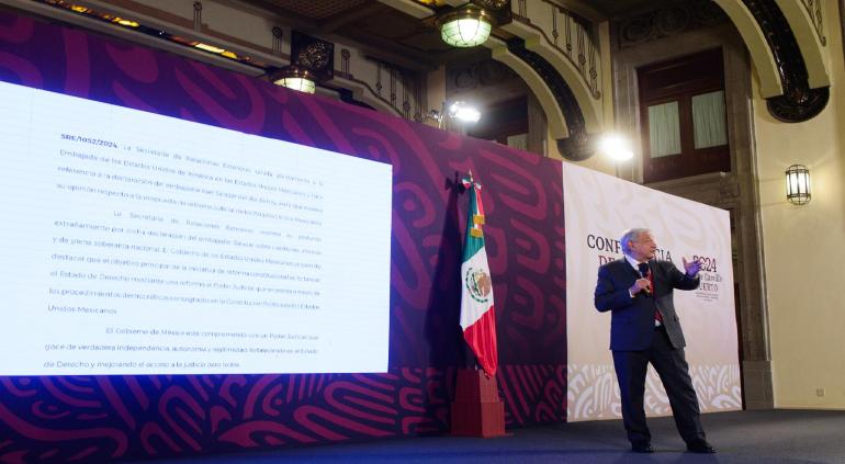 “Imprudentes”; envía AMLO nota diplomática a EEUU por Ken Salazar