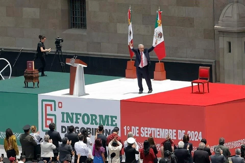 Me voy con la conciencia tranquila.-AMLO