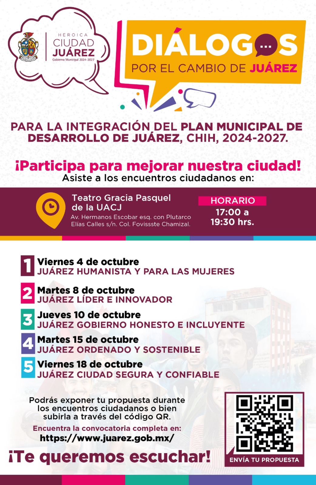 Promueve Desarrollo Social participación ciudadana en consulta por el cambio de Juárez