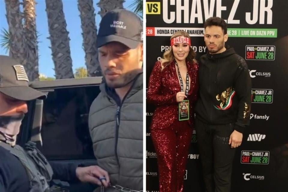 Chávez Jr., su esposa y el por qué lo ligan al CDS