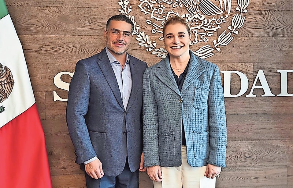 Acuerdan fuerza conjunta Maru y García Harfuch