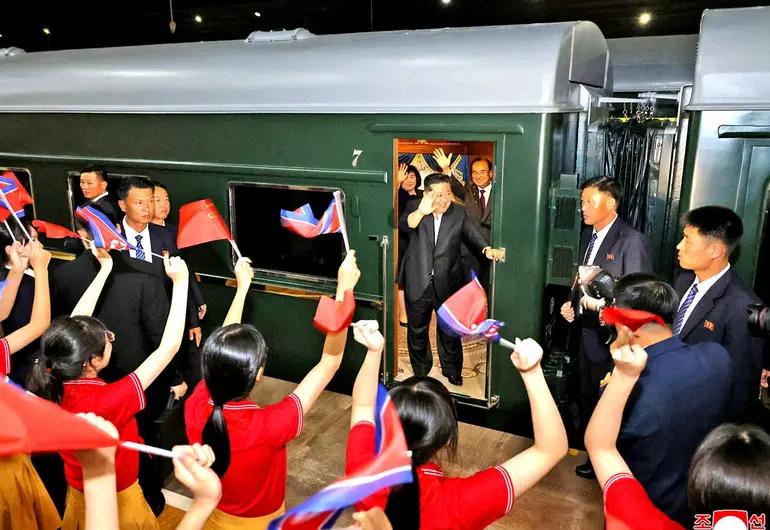 Fortaleza sobre rieles; así es el tren blindado de Kim Jong Un, símbolo de la dinastía Kim