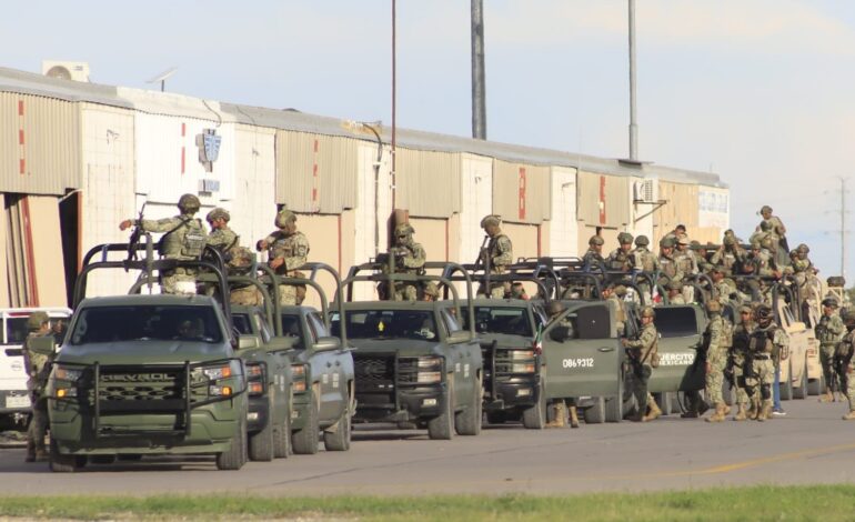 Arriban a Cd Juárez Fuerzas Especiales del Ejército