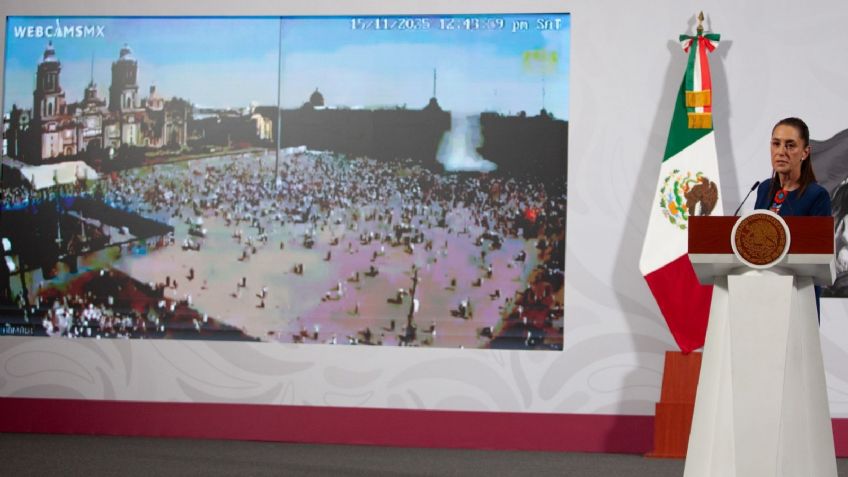 Muchos adultos, pocos jóvenes: Sheinbaum opina sobre la marcha de la generación Z