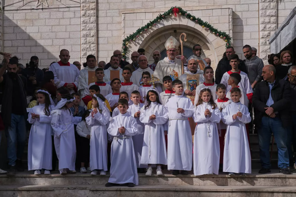La pequeña comunidad cristiana de Gaza intenta mantener el espíritu navideño durante la tregua