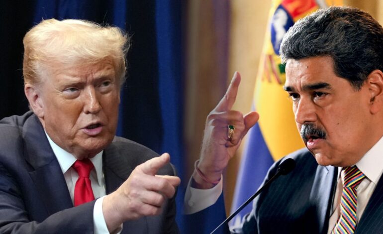 Trump no descarta guerra con Venezuela