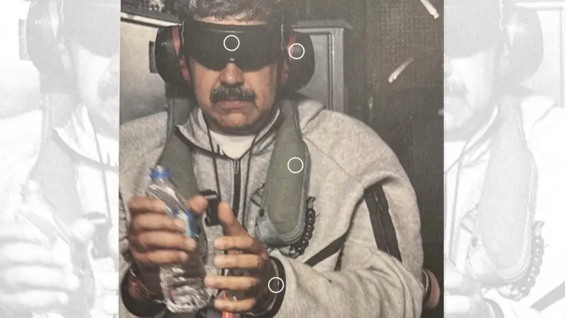 Por qué le taparon los ojos y los oídos a Maduro al detenerlo