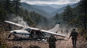 Declaran en lugar seguro extranjeros de avioneta atacada