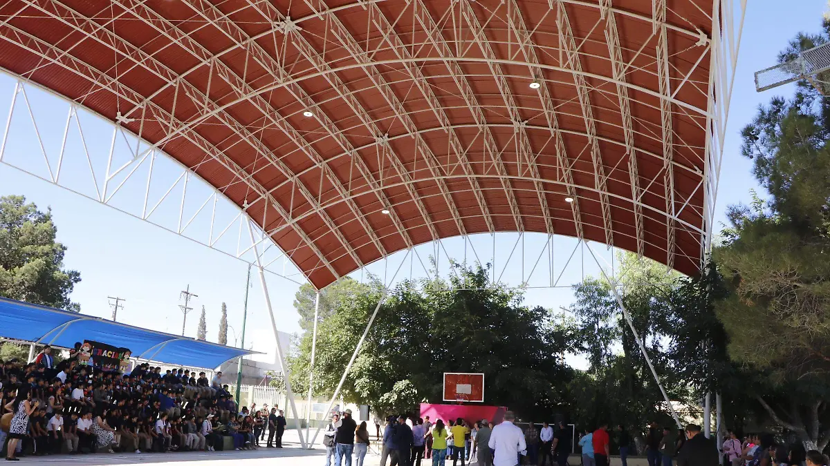 Entregan obras educativas en seis escuelas a través del Presupuesto Participativo